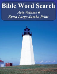 Bible Word Search Acts Volume 6: King James Version Extra Large Jumbo Print T. W. Pope Author