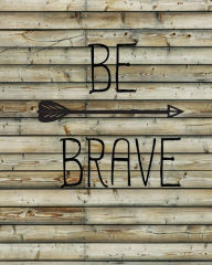 Be Brave, Quote Inspiration Notebook, Dream Journal Diary, Dot Grid - Blank No lined -Graph Paper, 8