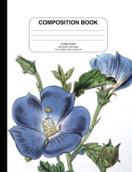 Flower Composition Book Flower Books Author