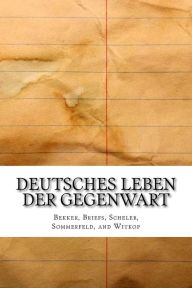 Deutsches Leben der Gegenwart - Briefs Scheler Sommerfeld and Bekker