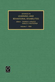 Advances in learning and behavioral disabilities, Volume 7 - Emerald Group Publishing Limited