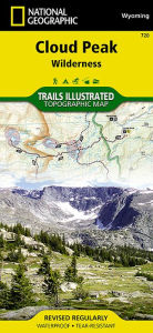 Cloud Peak Wilderness National Geographic Maps Author/Contributor Not Applicable