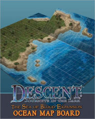 Descent: Sea of Blood Mounted Game Board