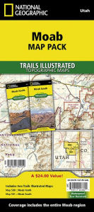 National Geographic MOAB Map Pack : Trails Illustrated Topographic Maps - National Geographic Maps - Trails Illustrated