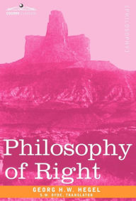 Philosophy of Right Georg H. W. Hegel Author