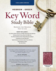 The Hebrew-Greek Key Word Study Bible: KJV Edition, Burgundy Genuine Leather Thumb-Indexed Spiros Zodhiates Editor