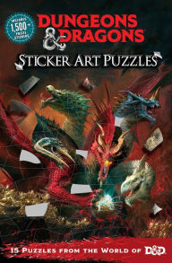 Dungeons & Dragons Sticker Art Puzzles Steve Behling Author