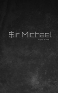 $ir Michael branded limited edition designer Blank creative Journal