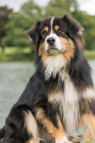 Australian Shepherd at the Lake Journal: Take Notes, Write Down Memories in this 150 Page Lined Journal