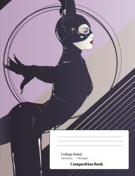 Composition Book: Catwoman Composition Book/Journal - Claudia V Acevedo