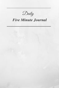 Daily Five Minute Journal Stripe Journals Author