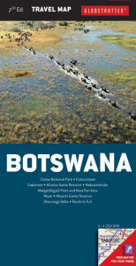 Botswana Travel Map, 7th - Globetrotter