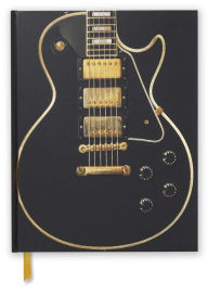 Gibson Les Paul Black Guitar (Blank Sketch Book) Flame Tree Studio Created by