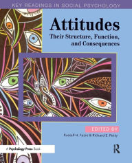 Attitudes: Their Structure, Function and Consequences Russell H. Fazio Editor