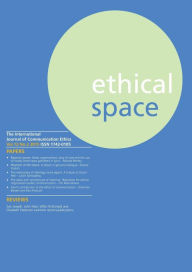 Ethical Space Vol.12 Issue 2 Richard Lance Keeble Editor