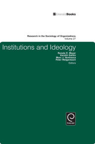 Institutions and Ideology Peter Walgenbach Author