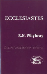 Ecclesiastes R. Norman Whybray Author