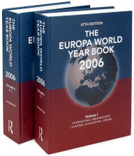The Europa World Year Book 2006 Europa Publications Author