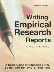 Writing Empirical Research Reports Fred Pyrczak Author