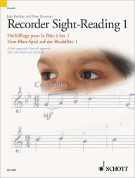 Recorder Sight-Reading 1 John Kember Author