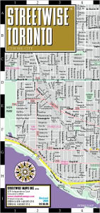Streetwise Toronto Map - Laminated City Center Street Map of Toronto, Canada - Folding Pocket Size Travel Map With Metro - Streetwise Maps Incorporated