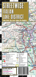 Streetwise Italian Lake District Map - Laminated Regional Map of the Italian Lake District - Folding Pocket Size Travel Map (2008) - Streetwise Maps Inc.
