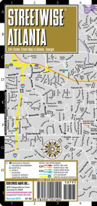 Streetwise Atlanta Map - Laminated City Center Street Map of Atlanta, Georgia - Folding Pocket Size Travel Map (2013) Streetwise Maps Inc. Author