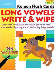 Long Vowels Write and Wipe Kumon Publishing Author