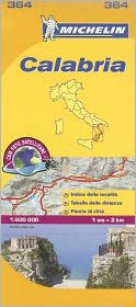 Michelin Map Italy: Calabria 364 Michelin Author