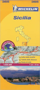 Michelin Map: Sicilia 365 ( Italy Sicily) Michelin Author