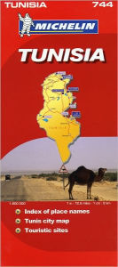 Michelin Map Africa: Tunisia #744 - Michelin Travel Publications