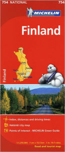 Michelin Finland Map 754 Michelin Author
