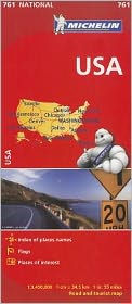 Michelin USA Road Map 761 Michelin Travel Publications Author