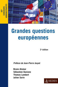 Grandes questions européennes: Concours administratifs - IEP - Bruno Alomar