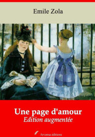 Une page d'amour: Nouvelle édition augmentée - Arvensa Editions - Emile Zola