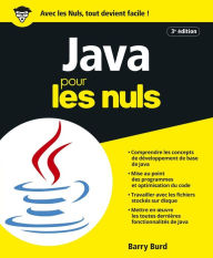 Java pour les Nuls grand format, 3e édition - Barry BURD