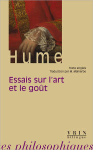 David Hume: Essais sur l'art et le gout Vrin Author