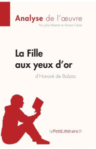 La Fille aux yeux d'or d'Honoré de Balzac (Analyse de l'ouvre): Analyse complète et résumé détaillé de l'oeuvre lePetitLitteraire Author