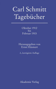 Oktober 1912 bis Februar 1915 Ernst Hüsmert Editor