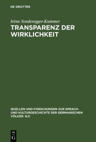 Transparenz der Wirklichkeit: Edzard Schaper und die innere Spannung in der christlichen Literatur des 20. Jahrhunderts Irène Sonderegger-Kummer Autho