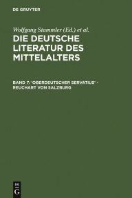 'Oberdeutscher Servatius' - Reuchart von Salzburg Kurt Ruh Editor