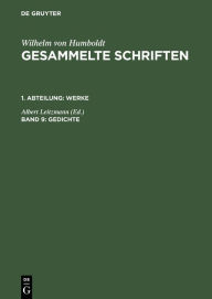 Gedichte Albert Leitzmann Editor