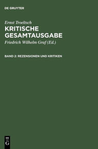 Rezensionen und Kritiken: (1894-1900) Friedrich Wilhelm Graf Editor