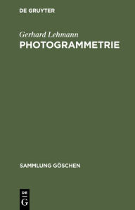 Photogrammetrie Gerhard Lehmann Author