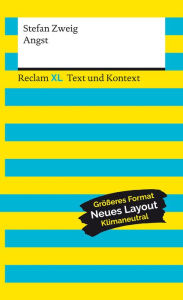 Angst: Reclam XL - Text und Kontext Stefan Zweig Author