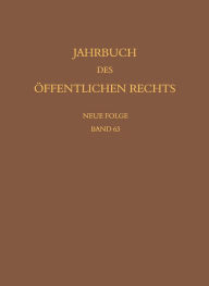 Jahrbuch des offentlichen Rechts der Gegenwart. Neue Folge Susanne Baer Editor