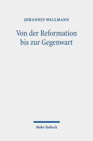 Von der Reformation bis zur Gegenwart: Gesammelte Aufsätze IV