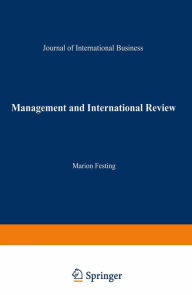 Management and International Review: Strategic Issues in International Human Resource Management Marion Festing Editor