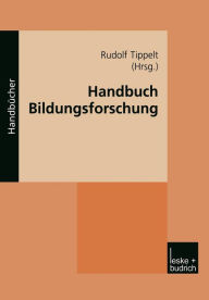 Handbuch Bildungsforschung Rudolf Tippelt Editor