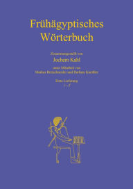 Fruhagyptisches Worterbuch: Erste Lieferung: 3-f M Bretschneider Editor
